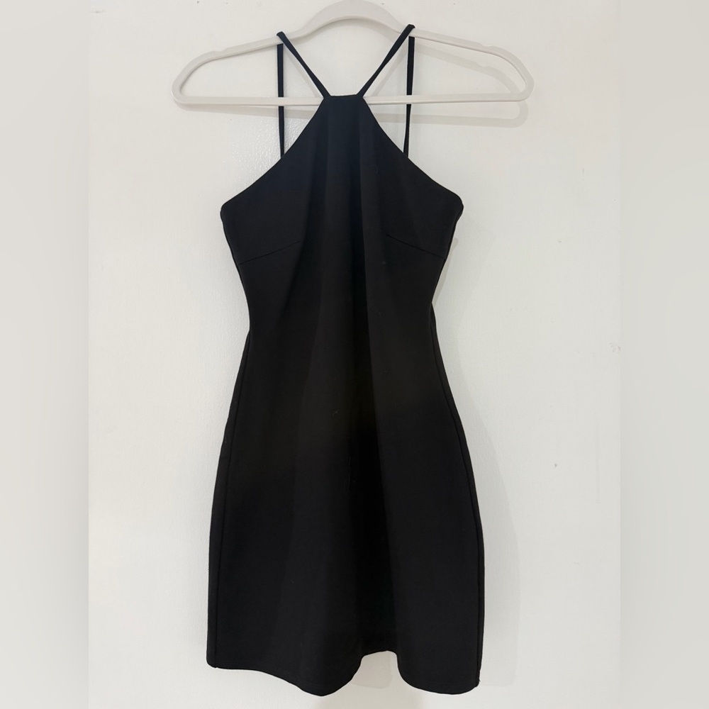 Lovers + Friends Sleek Black Dress